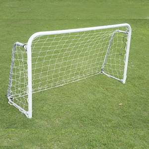 Portería de Fútbol Portátil Clásica Mediana de 3 pies x 4 pies, Plegable, de Acero, para Práctica en el Patio Trasero, Poste de Entrenamiento al Aire Libre, en Caja - Product Image 1