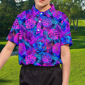 Camisetas de Polo de Golf Urban Active para Jóvenes, Estilo Deportivo, Tela Ligera y Elástica, Cómodas para el Movimiento de Swing y Uso Diario al Aire Libre - Product Image 4