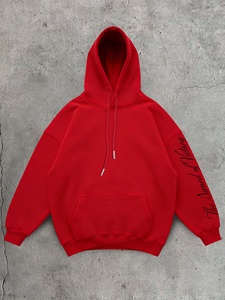 เสื้อฮู้ดสไตล์โกธิคสำหรับผู้ชายไซส์ใหญ่ ลายพิมพ์ด้านหลัง แขนยาว สตรีทแวร์ รับผลิตแบบ OEM ODM ขั้นต่ำน้อย - Product Image 2