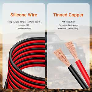 20V <b>Battery</b> Adapter 2FT Jumper <b>Cables</b> Car Jump Starter 12V Power <b>Cable</b> - Product Image 6