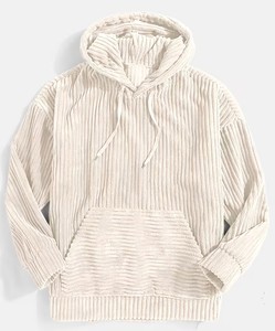 Sweat-shirt à capuche pour homme, coupe classique, pull à manches longues, décontracté, hiver, 400 grammes, polyester/coton, avec poche - Product Image 1