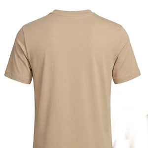 T-shirts décontractés pour hommes, sport, fitness, course à pied, 100% coton, coupe classique, col rond, manches courtes, anti-rides, avec logo personnalisé - Product Image 2