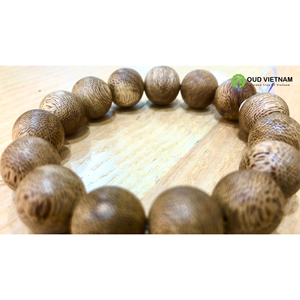 Bracelet de perles d'agarwood naturel vietnamien fait main de qualité supérieure Oud SNBG2.0 Vente en gros Cadeau d'entreprise B7-030 - Product Image 3