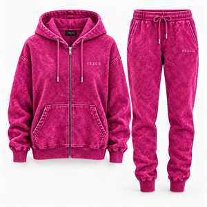 Conjunto de 2 piezas de moda para mujer: Sudadera corta de invierno 100% algodón con encaje y pedrería bordada, y pantalón holgado de forro polar, estilo urbano liso. - Product Image 4