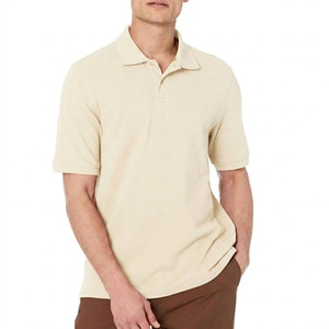 Camisa de Algodón Tejido de Lujo Personalizada para Hombre con Logotipo Personalizado, Estilo Casual de Negocios, Golf, Transpirable, Manga Corta, Color Sólido - Product Image 5