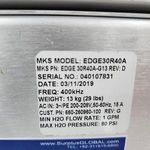 Manomètre capacitif MKS EDGE 30R40A-G13 - Équipements et pièces semi-conducteurs de renommée mondiale - Product Image 2