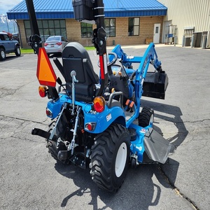 Tracteur à roues haut de gamme LS MT125 avec chargeur, tondeuse à gazon industrielle 28V, prêt à être expédié avec bac de ramassage - Product Image 6