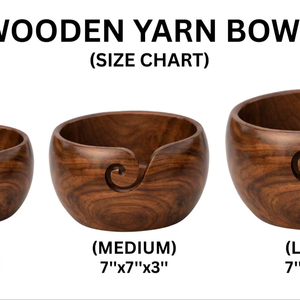 Wooden <b>Yarn</b> Bowls High Quality - Product Image 1