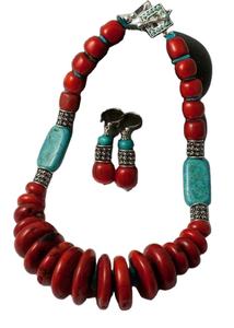 Perles noires en verre multicolores, bijoux de femme hautement polis, nouveau design de collier - Product Image 4