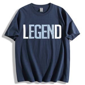 Camiseta de Algodón de Alta Calidad con Logotipo Personalizado al por Mayor, Camiseta Extra Grande para Hombre, Camiseta Blanca Estampada, Camiseta de Talla Grande para Hombre - Product Image 5