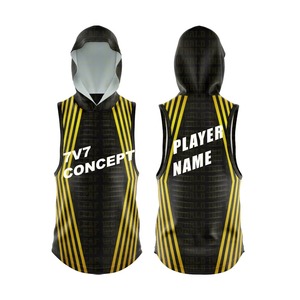 Uniforme de Fútbol 7v7 Estampado de Verano Unisex para Equipos, Tejido Transpirable y Ligero, Cuello Redondo sin Mangas, Calidad Superior - Product Image 5