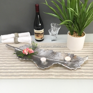 Moderno Cuenco de 5 Secciones con Diseño de Rama de Granada, Primavera 2025, Material de Latón con Textura Dorada Abstracta, Decoración para el Hogar y Uso en Restaurantes - Product Image 6