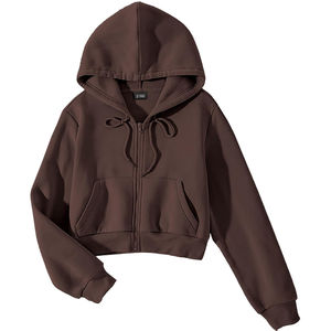 Sudaderas con Cremallera Ajustadas para Mujer - Estilo Urbano, Tejido de Punto Otoñal, Opciones de Color Personalizadas, Transpirables y Ecológicas - Product Image 5
