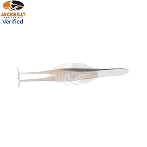 Pinzas de Fijación Oftálmicas Verdes de Acero Inoxidable, Juego de Instrumentos Manuales, Herramientas Quirúrgicas Duraderas con Conformidad MOL - Product Image 3