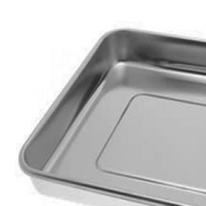 Bandejas Quirúrgicas Médicas de Acero Inoxidable 201, Bandeja Manual para Instrumentos Dentales, Bandeja para Bebés con Tapa, Esterilización Certificada CE - Product Image 3