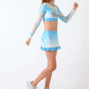 Uniformes de Entrenamiento de Porristas Personalizados al por Mayor, Uniformes Deportivos Sublimados Unisex, Servicio OEM Disponible - Product Image 3