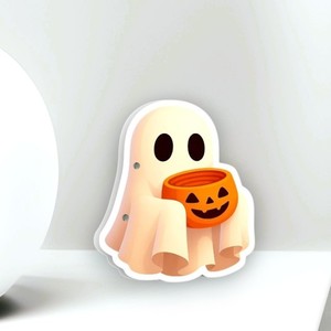 แผ่นแม่เหล็กติดขนตาปลอมรูปหัวใจเพชรสำหรับฮาโลวีน ลาย Love Ghost เป็นมิตรกับสิ่งแวดล้อม ใช้ซ้ำได้ ทำจากอะคริลิก สำหรับต่อขนตา - Product Image 1