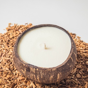ชามกะลามะพร้าวเรืองแสงเชิงนิเวศธรรมชาติสำหรับวางกลางโต๊ะและพื้น - Product Image 4