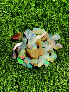 Opale d'Éthiopie naturelle polie, pierre brute, opale brute, cabochon, vente en gros, fabricant, fournisseur - Product Image 6