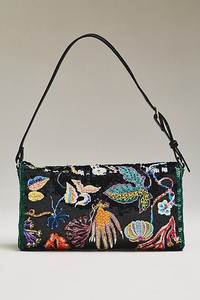 Sac à bandoulière élégant pour femme avec broderie florale perlée, artisanat fait main et aspect tendance - Product Image 6
