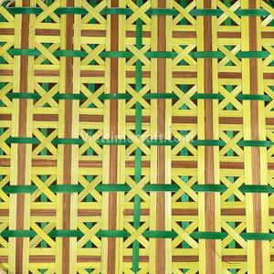 Viettimecraft Vente en gros Boîte de rangement écologique en bambou Motif Pikul Rectangle coloré Décoration de la maison Ramadan 100pcs quantité minimale de commande - Product Image 2