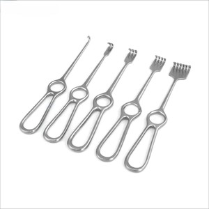 ชุดเครื่องมือผ่าตัดแบบดึงผิวหนังพรีเมียม Volkmann 6 ชิ้น ทำจากสแตนเลสสตีล สามารถนึ่งฆ่าเชื้อได้ พร้อมด้ามจับตามหลักสรีรศาสตร์ - Product Image 1