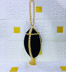 Pochette de soirée perlée faite à la main, élégante, avec doublure en satin, fermeture à rabat, bandoulière, capacité 1-1,9 L pour femmes - Mariage - Product Image 2