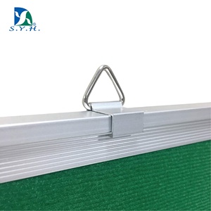 Tablero de anuncios de fieltro verde con marco de franela SYH con función duradera para mostrar mensajes - Product Image 2