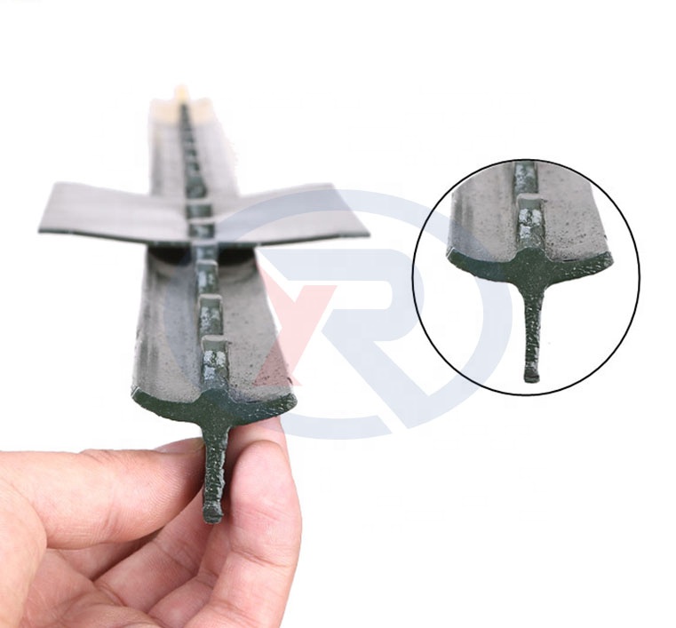 Durable Metal Studded T Post with Spade for Easy Installation