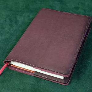 Elegante Funda de Cuero Casual de Lujo para Cuaderno, Recargable, Protectora, Estilo Vintage, para Hombre, NBC-0014 - Product Image 1