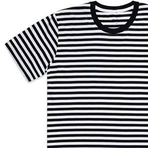 T-shirts pour hommes à la mode avec imprimé lettres, coupe ample, logo sur le devant, confortables, durables, 100% coton, grandes tailles, vêtements formels - Product Image 5