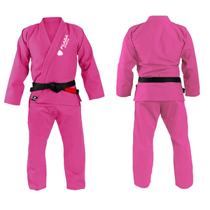 Kimono de Jiu-Jitsu Brésilien Unisexe de Qualité Supérieure en Promotion – Blanc et Noir avec Ceinture, Logo Personnalisé, Écusson – Tenue de Karaté Prix Usine - Product Image 4