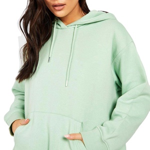 ชุดเซ็ตฮู้ดดี้ผ้าฟลีซคอตตอน 100% แต่งเลื่อม สไตล์สตรีทแวร์ สำหรับฤดูหนาว แบบยูนิเซ็กซ์ มีไซส์พลัส  รับผลิตแบบ OEM ODM พร้อมสกรีนโลโก้ตามสั่ง - Product Image 2