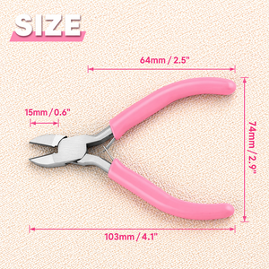 4 Inch Stainless Steel Side Cutters for Jewelry Making Diagonal Pliers <b>Wire</b> Cutters Mini Jewelry Tool <b>Wire</b> Zip Ties <b>Crafting</b> - Product Image 2