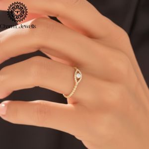 Charm Jewells Moissanite <b>Cushion</b> Cut <b>Flower</b> Engagement Ring 925 Silver Prong Setting Women's Classic IGI Certified 18K Gold - Product Image 6