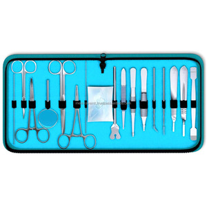 Kit de Disección para Laboratorio de Biología, Juego de Anatomía con Mango de Bisturí, Hojas de Acero Inoxidable, Manual, para Estudiantes de Medicina y Veterinaria, OEM, ODM - Product Image 3