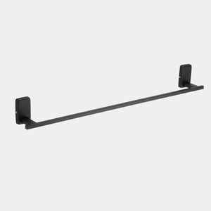 Porte-serviettes mural en acier inoxydable à double rail pour salle de bain - Product Image 2