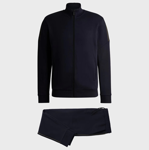 Conjunto Deportivo de 2 Piezas para Hombre, Traje de Chándal Casual con Cremallera Completa para Correr, Entrenamiento y Deportes, Venta al por Mayor, Personalizable, Liso, 100% - Product Image 5