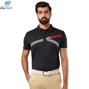 Polo de golf de alta calidad para hombre, polo deportivo de poliéster transpirable de secado rápido para entrenamiento de golf profesional - Product Image 1