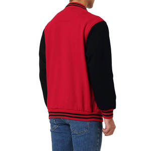 Chaqueta Premium Estilo Letterman de Béisbol, Mezcla de Algodón, Mangas Largas, Estilo Atlético y Elegante, Chaqueta de Invierno - Product Image 3