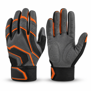 Baseball Batting Gloves Lightweight Durable Comfortable Grip Flexible Design For Baseball Training Practice And <b>Games</b> - Product Image 1