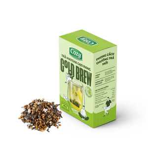 โรงงานผลิตชาพรีเมียมแบบเย็น ชาดีท็อกซ์ออร์แกนิก ชาเขียวมัทฉะ เจนมะอิชา บรรจุในถุง PLA สะดวกสบาย ชาแสนอร่อย - Product Image 1