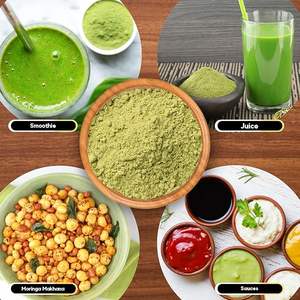 Livraison gratuite de poudre de Moringa Zing biologique | Superaliment à base de plantes | Poudre de feuilles riche en nutriments | D'Inde - Product Image 3