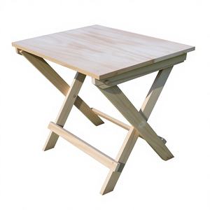 Taburete Plegable Moderno y Resistente, Mesa Plegable de Madera, Muebles de Exterior Impermeables y Ligeros para Sala de Estar, Decoración de Hotel - Product Image 2