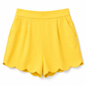 High Quality 100% Cotton Women's Shorts Custom Silk Screen Printing logo 300GSM Solid <b>Colour</b> Breathable Comfortable Elastic - Product Image 3