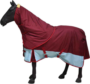 Mantas para caballos de tela impermeable de primera calidad, hechas con forro suave que garantiza calidez, comodidad, protección y durabilidad para los caballos. - Product Image 5