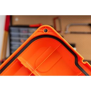 Contenitore di Stoccaggio in Plastica Nera da 22 Galloni con Coperchio, Contenitore di Stoccaggio in Plastica con Coperchio, Confezione da 2 - Product Image 3