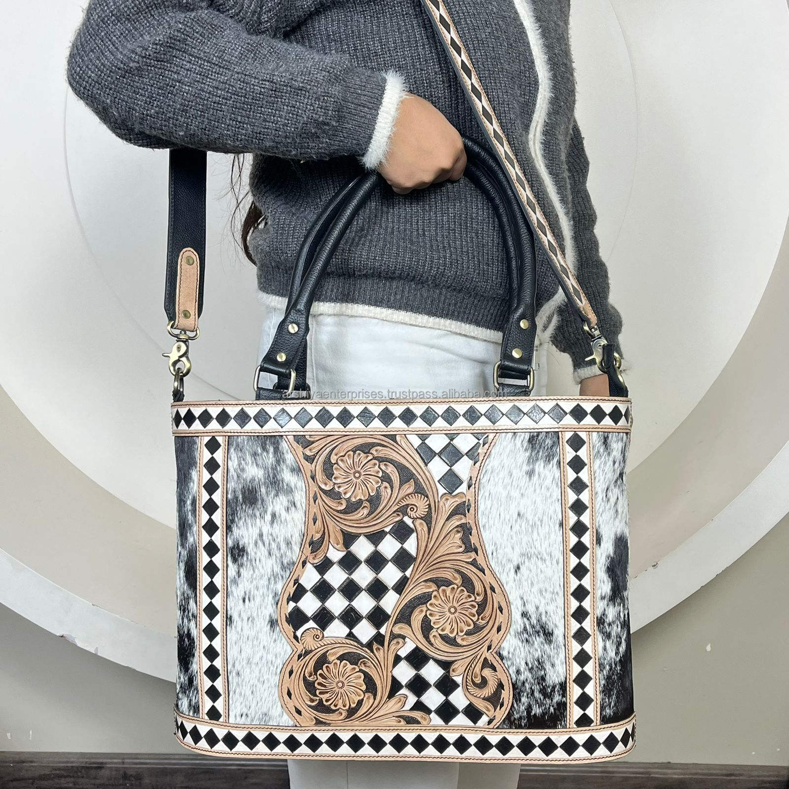 Black & White Checkered