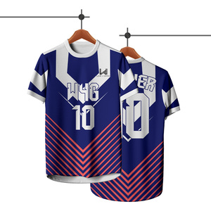 Camisetas de Fútbol Personalizadas de Corte Regular, Transpirables, 100% Poliéster, Impresión por Serigrafía, Alta Calidad, Secado Rápido, Absorción de Humedad - Product Image 4