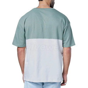 Camiseta Oversize para Hombre, 100% Algodón, Diseño Personalizado con Logotipo Impreso, Transpirable, Ecológica, Precio Razonable, Servicio OEM - Product Image 3